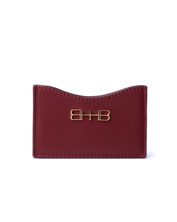 Concave Card Holder - Lip Red